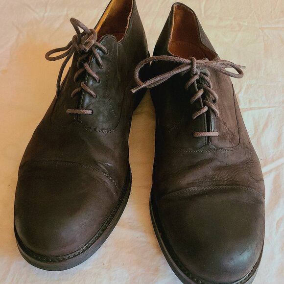 Cole Haan Buckskin Cap-Toe Oxfords w/Vibram Soles -Size 15 main image 5